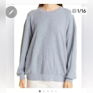 Apiece Apart Women's Light Blue Sweater Sz L